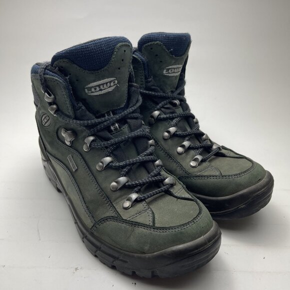 Lowa Renegade GTX Mid Ls Hiking Boots Women's Size 7 US Grey/Green - READ* - Picture 2 of 16